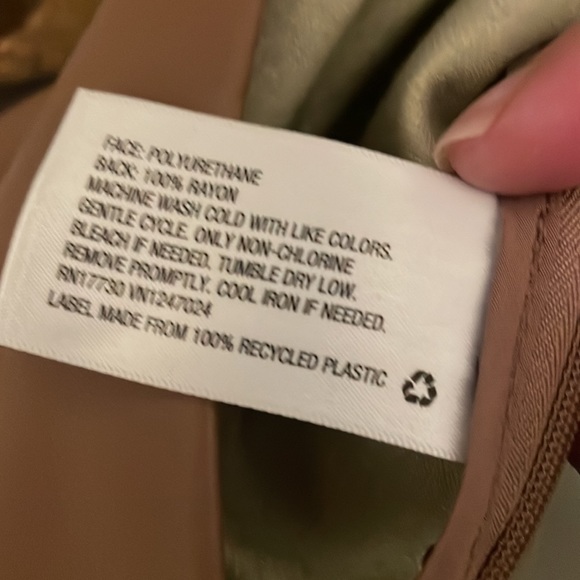 Prologue A-Line Faux Leather Midi Skirt - NWT - Picture 6 of 13